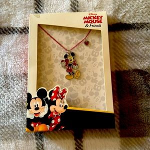 BRAND NEW Mickey and friends necklace